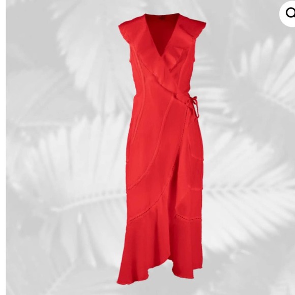 Dunes Dresses & Skirts - NWOT Dunes Wrap Midi Cotton Dress